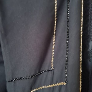 Hotfix Rhinestones Satin Abaya Dress #25814