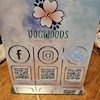Custom Star-shaped Social Media QR Code Sign for Businesses | Acrylic ...