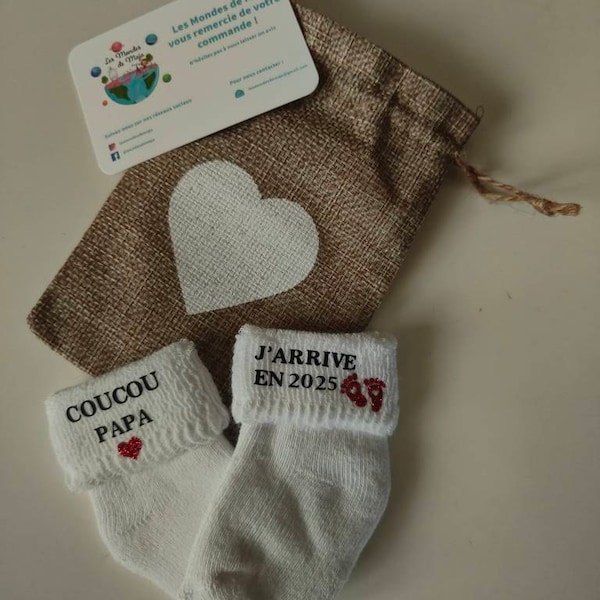 T-shirt Annonce Grossesse A PERSONNALISER Futur Marraine, Mamie, Tata