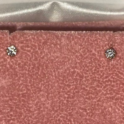 Diamond Earrings for Baby Diamond Stud Baby Earrings 14K - Etsy