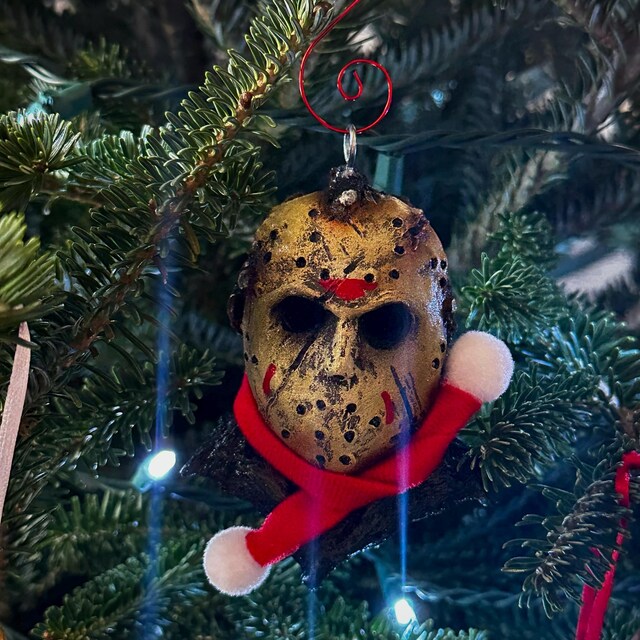 Jason X Mas Resin Light Weight Christmas Ornament - Etsy Israel