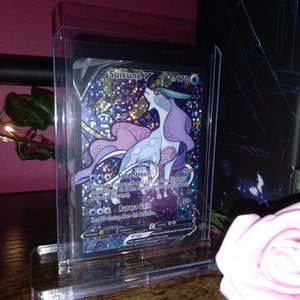 Entei Raikou Suicune Glas in Lood / Aangepaste Holografische 