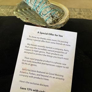 Smudge Kit Includes: Large Abalone Shell White Sage Stick | Etsy