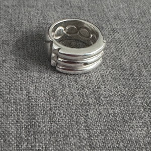 Atlantis Ring, Sterling Silver Atlantis Ring, Shiny Finish, Silver ...