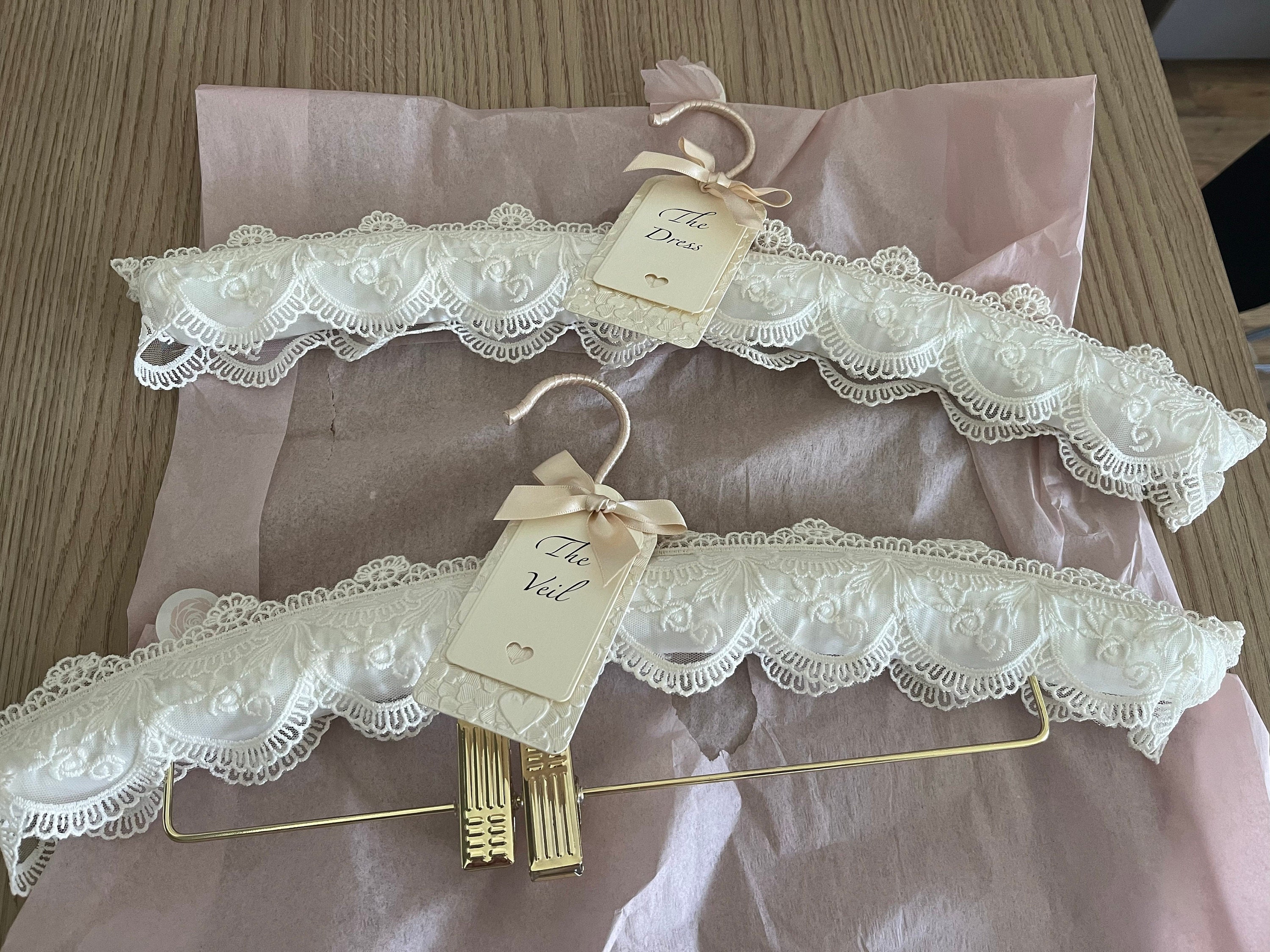 Wedding Dress Hangers. Bridal Hanger. Wedding Hangers. Personalized Hangers.Lace Wedding Hanger.Wedding Hanger Names.