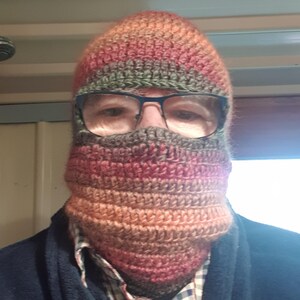 Classic Balaclava - 4 Sizes - PDF Crochet Pattern - Instant