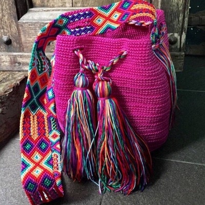 Bulto Mayan Morral bag by Margarita Maria - Etsy