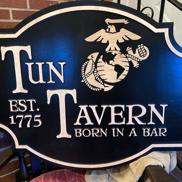 Tun Tavern Wall Sign - Etsy
