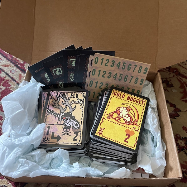 Inscryption Card Game With 229 Cards. REAL 2 Players Game W/extras - Etsy