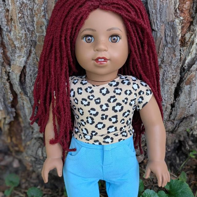 Custom Doll Wig for 18