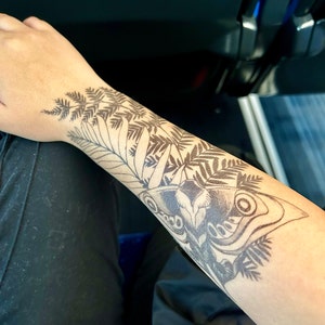 Ellie / Temporary Tattoo / Realistic / Forearm Tattoo / -  Singapore