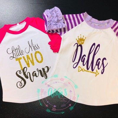 Girls Icing Ruffle Raglan Shirts Multiple Colors Monogramable Shirts ...