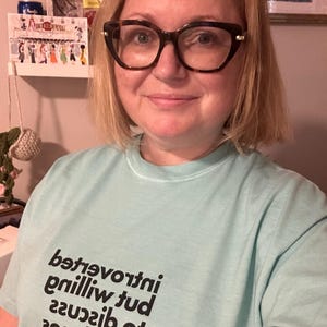 April added a photo of their purchase