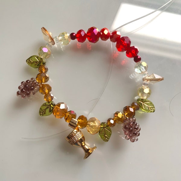5pcs Grape Charms, Pomegranate Charms, Resin Fruit Charms Pendant, DIY ...