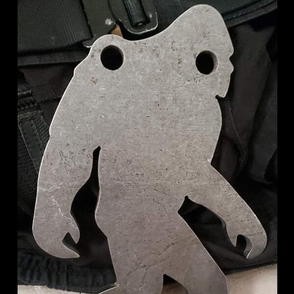 HMF Targets AR500 Sasquatch Silhouette Steel Gong 12" X 8" X 5/8" - USA Made