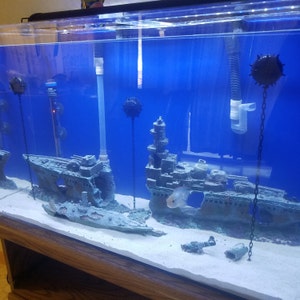 sea mine aquarium decoration