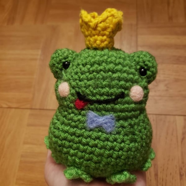 Amigurumi Crochet Frog Prince Pattern Digital Download - Etsy