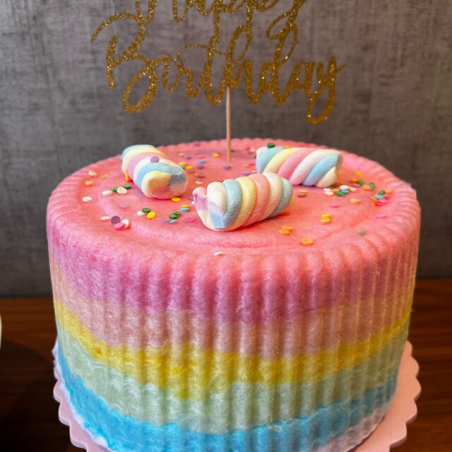 Rainbow Cotton Candy (9oz.) – Becki's Custom Candles