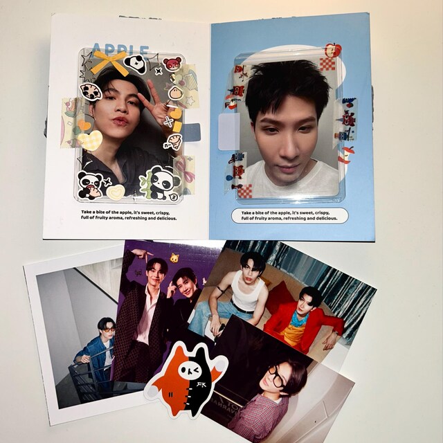Official GMMTV Book Fair Collectible Random Selfie Cards