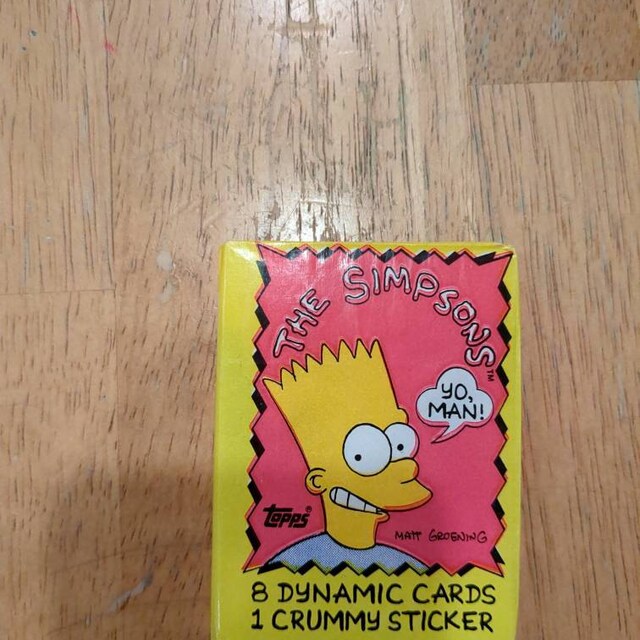 Vintage the Simpson's Pack of Cards Cartoon TV Show Matt Groening