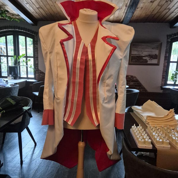 Lucifer Jacket Rust HAZBIN HOTEL Lucifer Jacket PDF Cosplay Pattern - Etsy