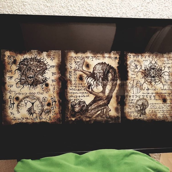 YOG SOTHOTH SUMMONING Ritual Cthulhu Larp Necronomicon Lovecraft ...