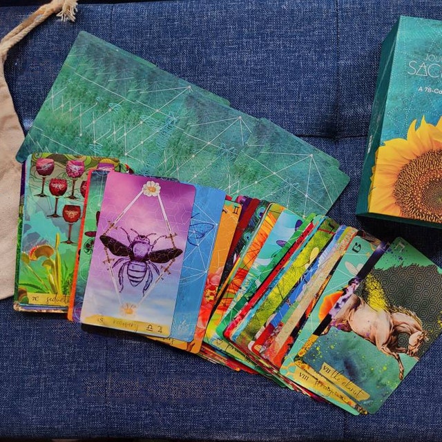 The Journey of the Sacred Bee Tarot - Etsy