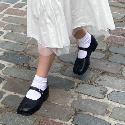 Japanese Style Womens Men's Split-toe Tabi Cotton Socks - Etsy UK