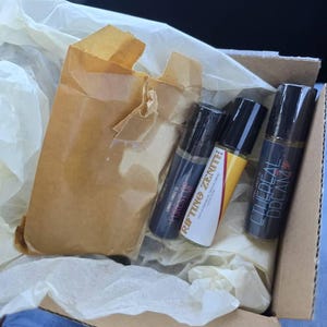 Valentine added a photo of their purchase