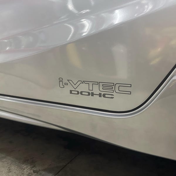 Honda Civic SI I-VTEC DOHC Emblem Decal - Pair - Etsy
