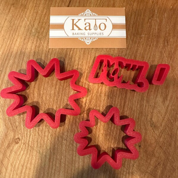 Pow Sign - Pow 266-B937 Cookie Cutter Set - Etsy
