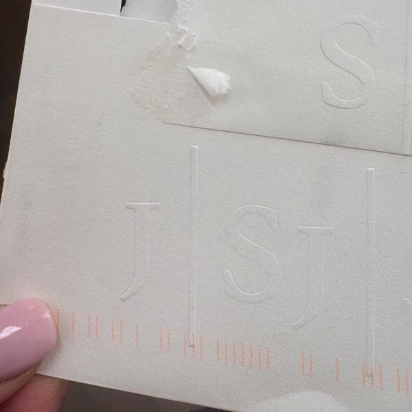 Custom Wedding Embosser Stamp, Initials Embosser, Custom Embossers ...