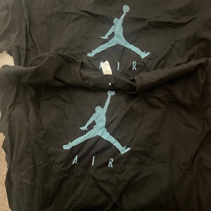 Jordan Air Jordan AIR UNC BLUE Logo T-shirt 6 Sizes S-6XL -  Ireland