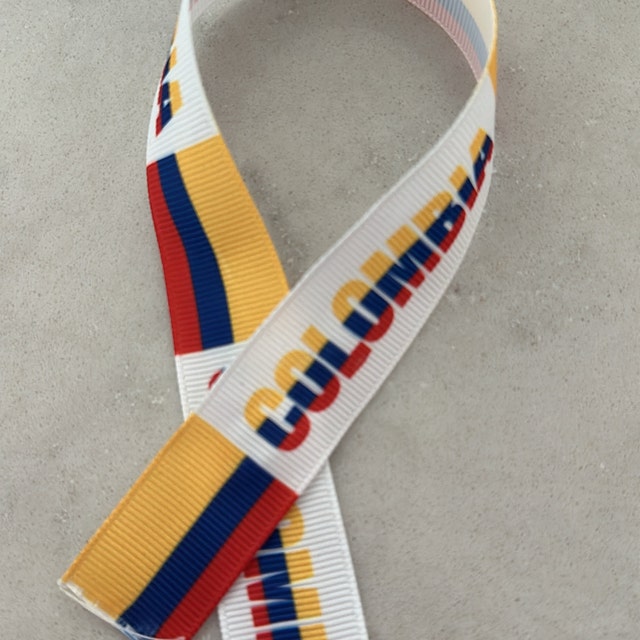 Toppa Termoadesiva Da Cucire Con Bandiera Nazionale Della Colombia - Foto 12