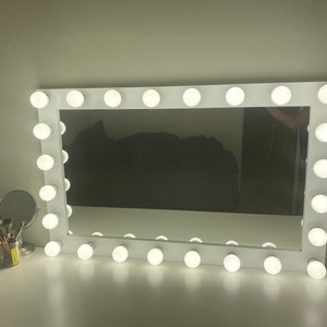 SUPER Verkauf XXL Eitelkeit Spiegel 43 x | Etsy SUPER Verkauf XXL Kosmetikspiegel 43 x 27 Hollywood