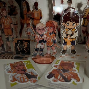 All for the Game 8cm Mini Standees| AFTG Fanart | Neil Josten