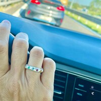 Bracciale Regolabile In Codice Morse Con Perline Argentate E Corda Di Seta, Messaggio Segreto