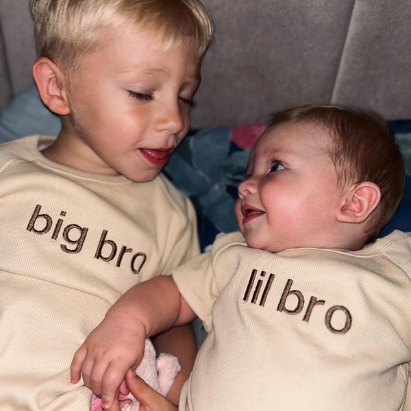Summer Personalised Child Ribbed Sets | Embroidered Kids Sets ...
