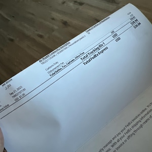 Sienna heeft een foto van de aankoop toegevoegd