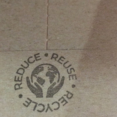 Reuse Reduce Recycle Stamp for Sustainable Packaging, Eco Packaging ...