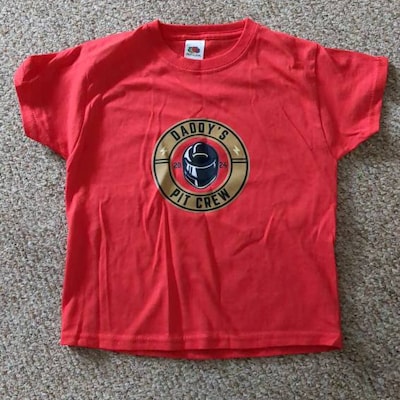 Kids Sticker Printed T-shirt