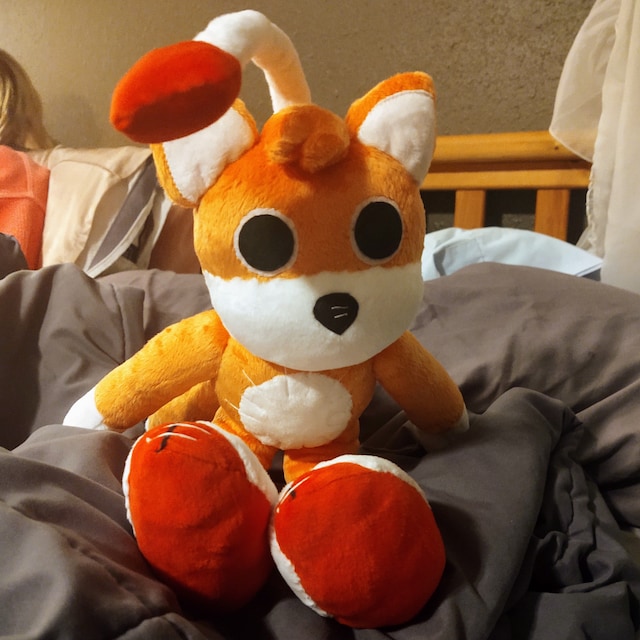 Custom Plush Just Like Tails Doll Plush Inspired Custom Tails 