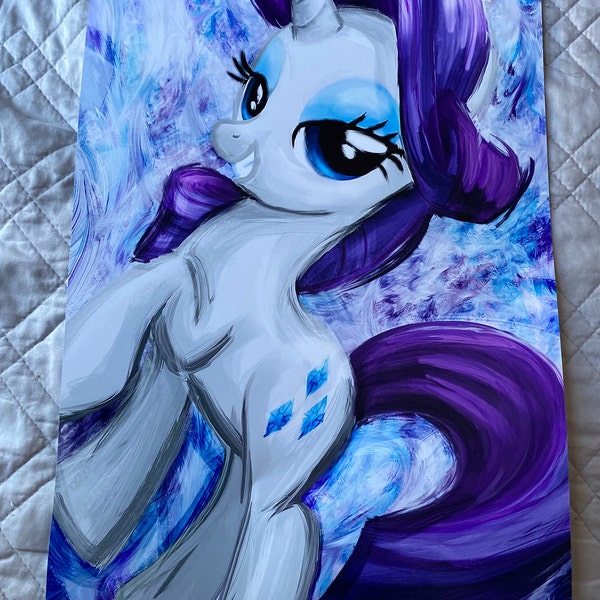 Rainbow Dash - My Little Pony Friendship is Magic Art Print Poster - Etsy