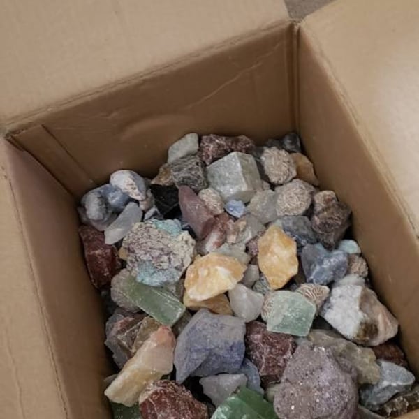 Insane Deal 20 Lbs of Assorted Rough Stones at Unbeatable Prices ...