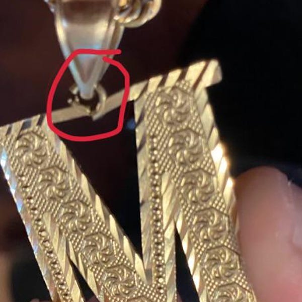 10k Yellow Gold Diamond Fine Bracelets Charms 10K Solid Yellow Gold Initial Letter Pendant - A-Z Any Alphabet Necklace Charm E Yellow Gold 10k Fine Bracelets Charms - Foto 8