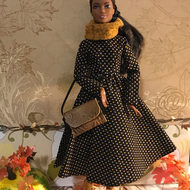 Barbie Doll Black Dress Sewing Pattern – Cross Stitch Foxy