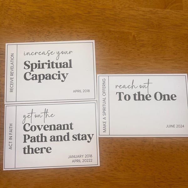 Come, Follow Me 2025 Printable Monthly Reading Schedule for Doctrine and Covenants, D&C Reading