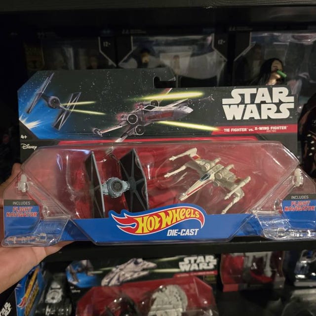 Star Wars Tie Fighter and Millennium Falcon, Hot Wheels, Disney - Etsy