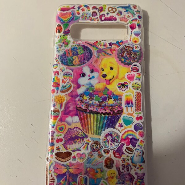Lisa Frank Coloring & Activity Set With Fold Out Storage Case. Stickers