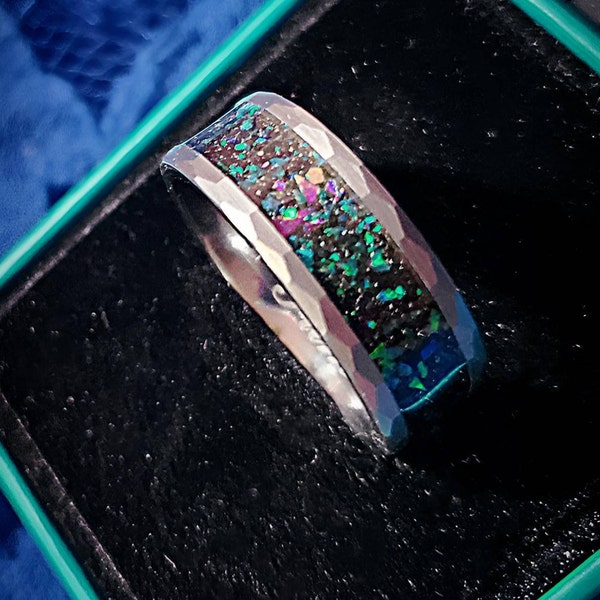 Black Tungsten Wedding Ring tungsten Carbide Ring anniversary Ring